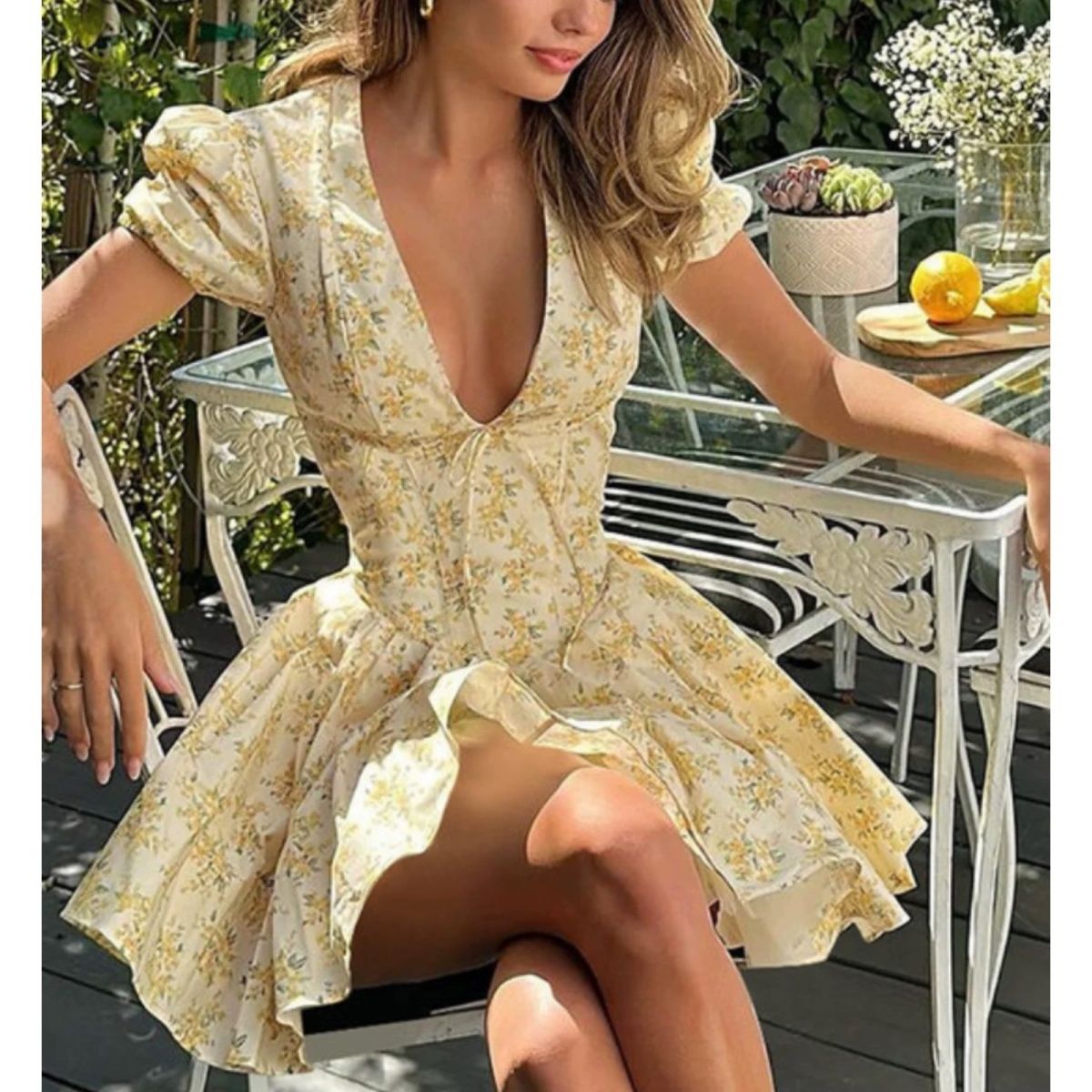 Romper Floral Print - 4XL ภาษาฝรั่งเศสคําชุดดอกไม้ PLUS ขนาดเอว Cincher Bodycon