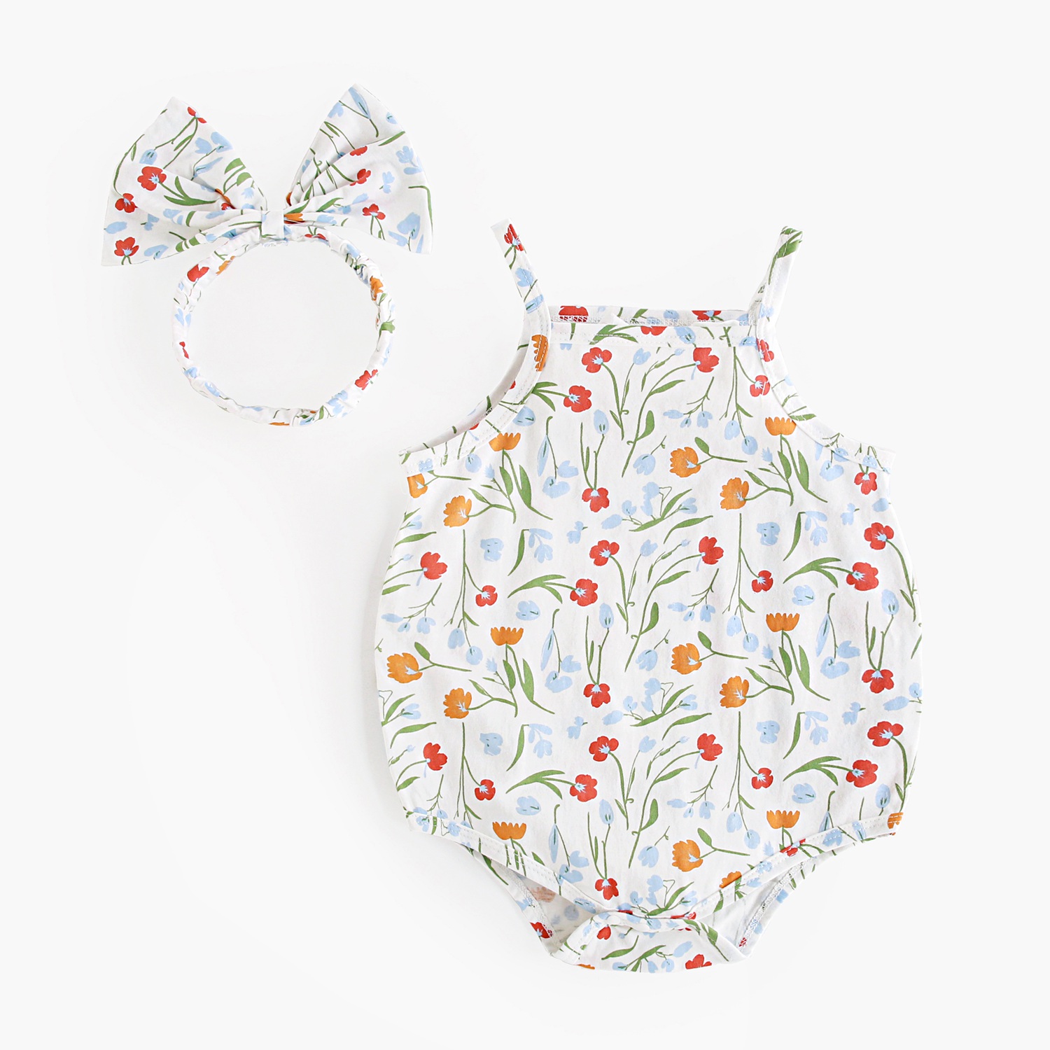 ชุดบอดี้สูทเด็กผู้หญิงสำหรับฤด - Headband Summer Knit บทวิจารณ์และราคา