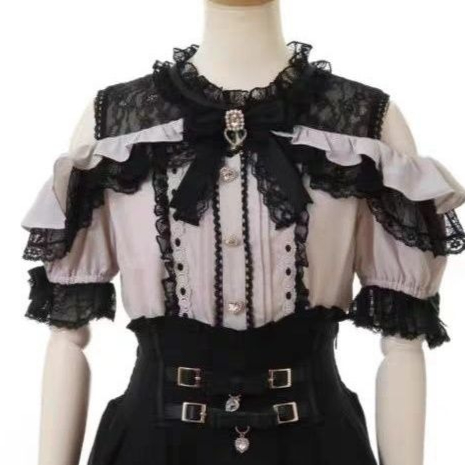 หวานน่ารักสาวเสื้อแขนสั้นสไตล์ - Blouse Off Shoulder บทวิจารณ์และราคา