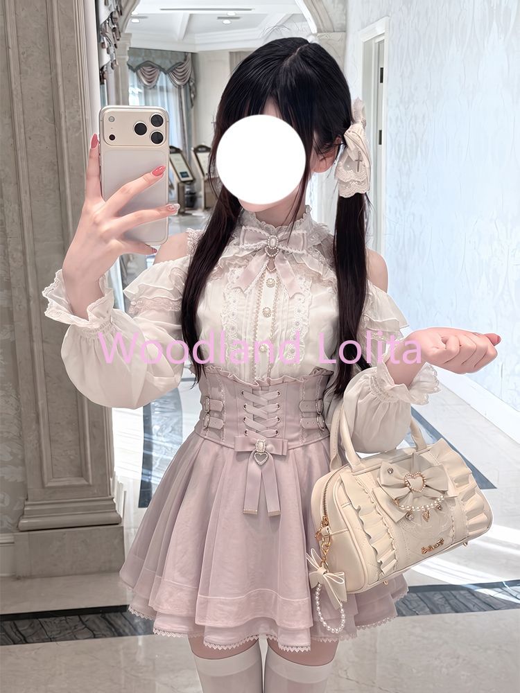 ชุดกระโปรงสั้นสไตล์ญี่ปุ่นคาวา - Blouse Off Shoulder บทวิจารณ์และราคา