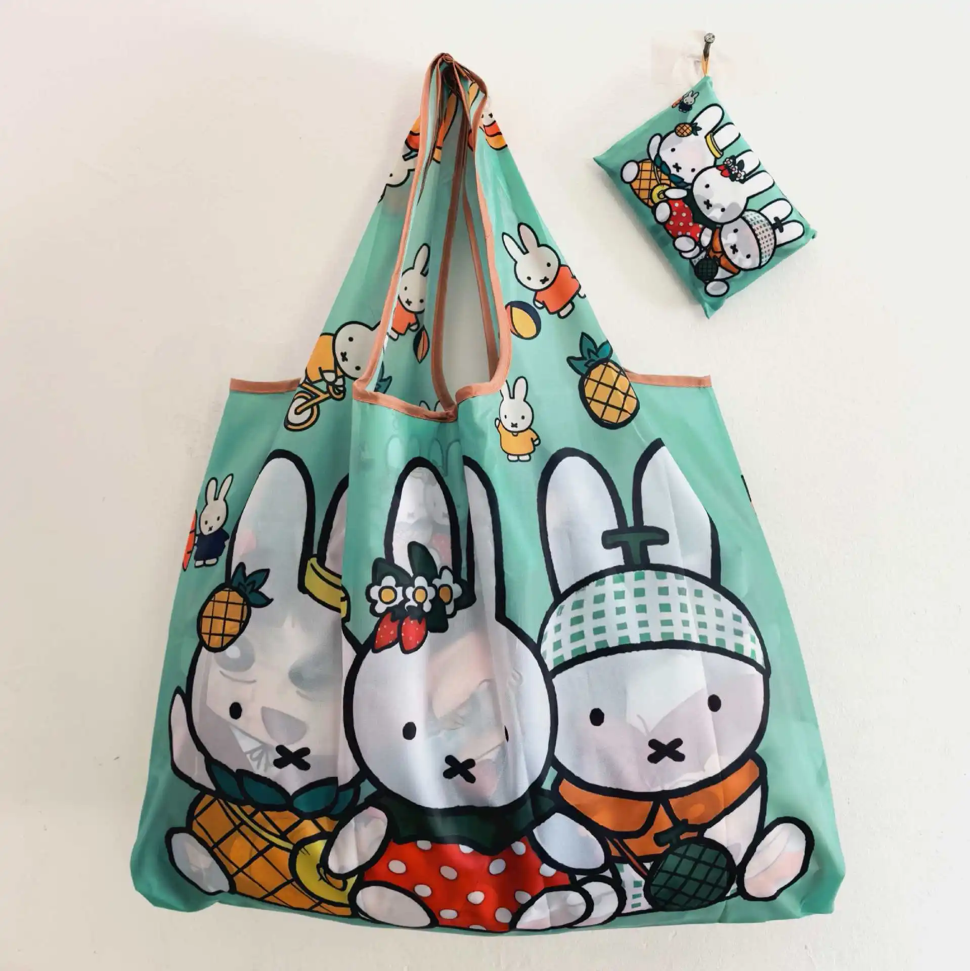 กระเป๋าช้อปปิ้งพับได้ Miffy Ra - Tote Bag Beach บทวิจารณ์และราคา