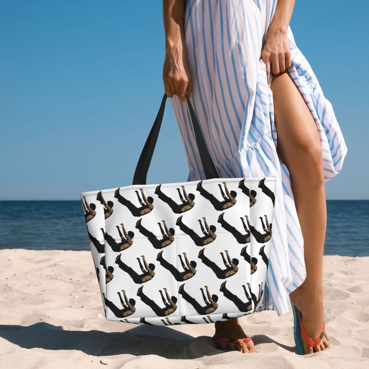 กระเป๋าหิ้วชายหาด Imagine Drag - Tote Bag Beach บทวิจารณ์และราคา